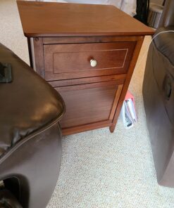 Winsome Wood Eugene Accent Table, Walnut FURNITURE 66 81vTAvDV65L