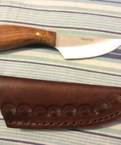 Szco Supplies 4.75” Small Slim Skinner Patch Outdoor Hunting Knife with Brown Leather Sheath (DH-7990) 45 81vVxafYjLL