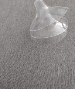 Nipple Shields for Nursing - Soft Set of 3, 24mm / 20mm / 18mm / 16mm, with Free Case | Cushions Sore or Sensitive Nipples, Flex Breastfeeding Shield, Newborn Attachment to Breast, by purifyou (20mm) 20mm, clear 32 81vWWIAogtL