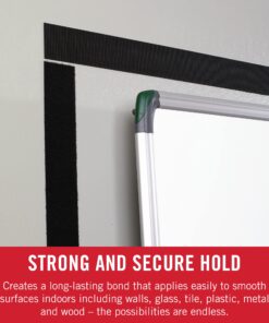 VELCRO Brand Sticky Back Strips with Adhesive | 4 Count | Black 3 1/2 x 3/4 In | Hook and Loop Fasteners for Home Organization, Classroom or Office 4pk 29 81vX7WMCPfL