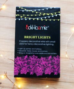 OakHaomie 6PCS 10ft(3m) LED Starry String Lights 30 Micro LEDs on Silvery Copper Wire,2pcs CR2032 Batteries Required and Included, for DIY Wedding Centerpiece Table Decorations (Warm White) Warm White 34 81vYMF4OXuL