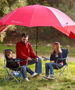 Sport-Brella Super-Brella SPF 50+ Sun and Rain Canopy Umbrella for Camping, Beach and Sports Events (8-Foot, Blue) 29 81vYxLiGrWL