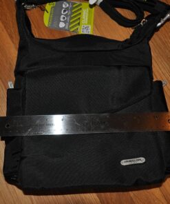 Travelon Women's Anti-Theft Classic Messenger Bag, Black, One Size 37 81va95zITDL