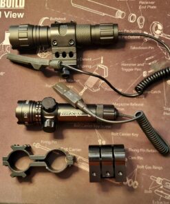 Feyachi Tactical Green Laser Sight with Mlok/Picatinny Rail Mount/Barrel Mount Include Pressure Switch Picatinny&Barrel-Mounted 53 81vdvkY4JaL 1