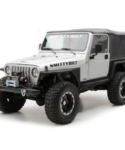 Smittybilt XRC Rear Bolt-on Flares for TJ - 76875, Textured Black 41 81vdxCopsEL