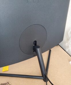 SAMSUNG 32" UR59 Series ViewFinity 4K UHD (3840x2160) Computer Monitor, Curved, HDMI, Display Port, 3-sided border-less, Eye Saver Mode LU32R590CWNXZA, Black 44 81ve8WmXaL