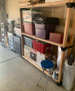 2x4basics 90124MI Custom Shelving and Storage System Shelflinks, Black, 6 Pack 61 81vfLPISg6L