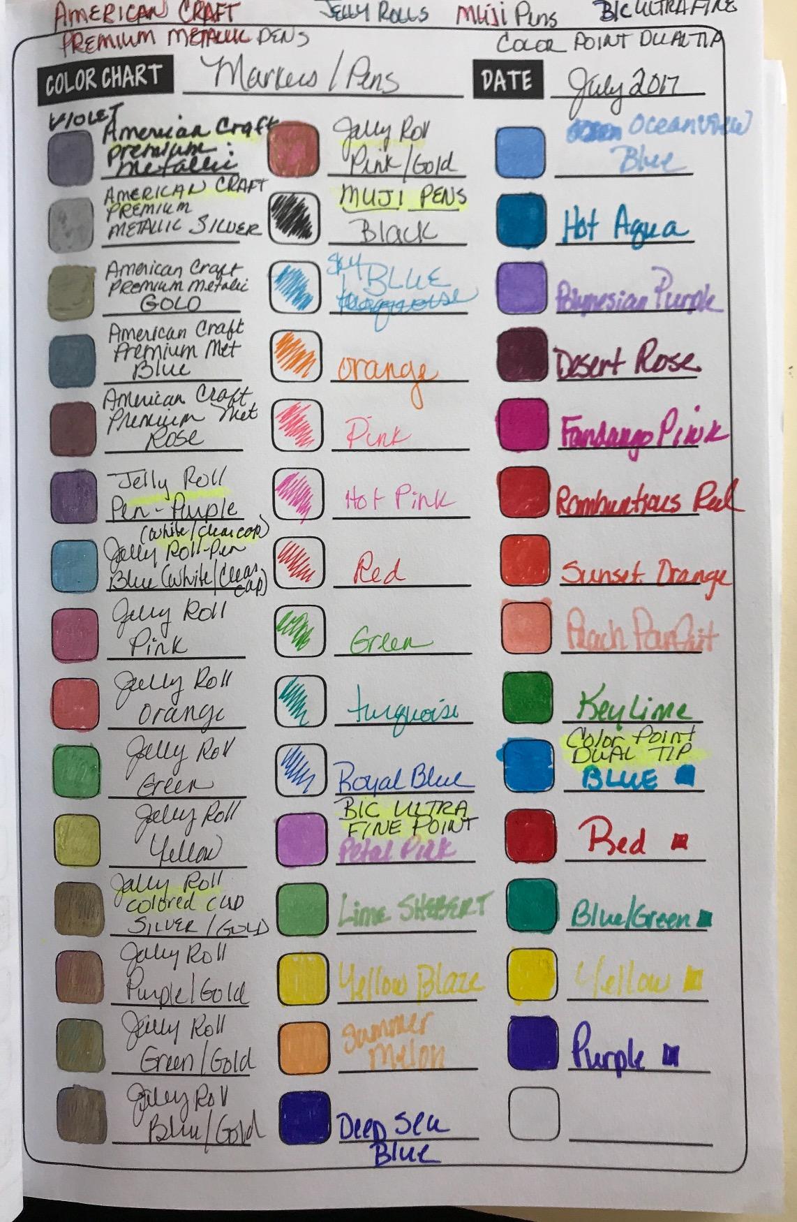 Color Charts: Color Collection Edition: 50 Color Charts to record your color collection all in one place 28 Color Charts: Color Collection Edition: 50 Color Charts to record your color collection all in one place - Image 28