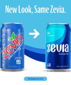 Zevia Zero Calorie Soda, Cola, 12 Ounce Cans (Pack of 24) 12 Fl Oz (Pack of 24) 29 81vfn6g 07L