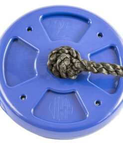 Squirrel Products Heavy Duty Plastic Tree Swing - Disc Rope Swing with Leg Protectors - Additions & Replacements - Outdoor Play Equipment - Blue 13 81vgVlQS5ZL