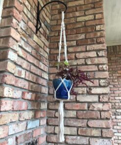 UpBlend Outdoors Plant Hangers Outdoor Hook - 10 X 13.75 Inch Heavy Duty Plant Hanger Bracket, Indoor Wrought Iron Wall Plant Holder, Flower Hooks for Hanging Baskets, Lantern, Windchime Strong, 1 Pack 26 81viAVvjPuL