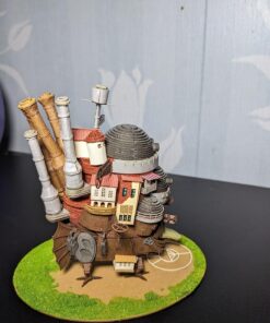 Sankei MK07-21 Mini Chure and Kit, Studio Ghibli Series, Howl's Castle, Non-Scale, Papercraft 44 81viWJ t4 L