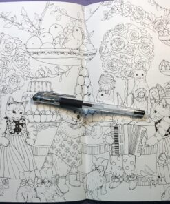 Mori ga kanaderu rhapsody. Rhapsody in the forest.(Coloring Book Japan Edition) 53 81vioBNjpL