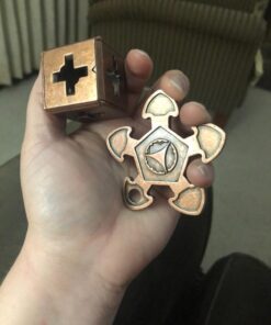 BePuzzled |O'Gear Hanayama Metal Brainteaser Puzzle Mensa Rated Level 3, for Ages 12 and Up O'Gear 15 81vkFEUcUSL