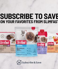 SlimFast Low Carb Chocolate Snacks, Keto Friendly for Weight Loss with 0g Added Sugar & 3g Fiber, Peanut Butter Chocolate, 14 Count Box (Packaging May Vary) Peanut Butter Snack Cup 28 81vq00AMfVL 1