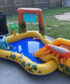 Intex Dinosaur Inflatable Play Center, 98in X 75in X 43in, for Ages 2+ 60 81vqKxZVOtL