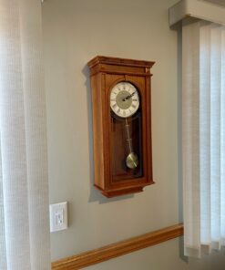 Bulova C4419 Manorcourt Chiming Clock, Golden Oak Finish, Brown 18 81vqdBpsZVL