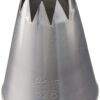 Ateco # 828 - Open Star Pastry Tip .63'' Opening Diameter- Stainless Steel 9 81vqr2LlndL