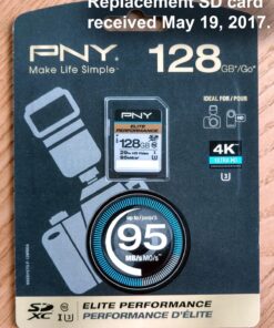 PNY 128GB Elite Performance Class 10 U3 SDXC Flash Memory Card 19 81vsRp9o9TL