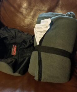 Coleman Stratus Fleece Sleeping Bag Liner, 50°F Sleeping Bag for Adults, Adds 12°F More Warmth When Used to Line Another Sleeping Bag, Stuff Sack Included Mixed Colors 46 81vswajJB0L