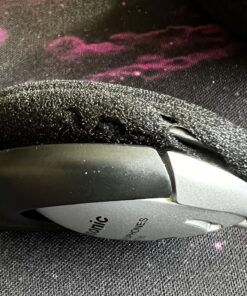 Panasonic Headphones, On-Ear Lightweight Earphones with XBS for Extra Bass and Clear, Natural Sound, 3.5mm Jack for Phones and Laptops, Work from Home - RP-HT21 (Black & Silver), 36 x 6.7 x 0.5 inches On Ear - No Mic 32 81vtbDULMHL