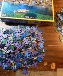 White Mountain Puzzles White Mountain Greece Parga - 1000 Piece Jigsaw Puzzle 27 81vv2I2XyDL