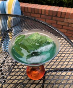 Mint Teisseire Concentrated Mint Syrup for drinks, sodas, and flavoring teas, 600 ml / 20 fl oz., Mint 20.29 Fl Oz (Pack of 1) 19 81vwX IPQ0L