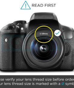 Alternative view of 58MM Altura Photo Collapsible Rubber Lens Hood for Camera Lens with 58MM Filter Thread