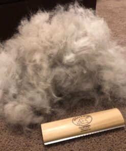 SleekEZ Original Deshedding Grooming Tool for Dogs, Cats & Horses - Undercoat Brush for Short & Long Hair - Painlessly Remove 95% of Loose Hair, Fur & Dirt - Easy to Clean - USA Made - (10 inch) 10 Inch (Pack of 1) 26 81w 1PGcwDL 3