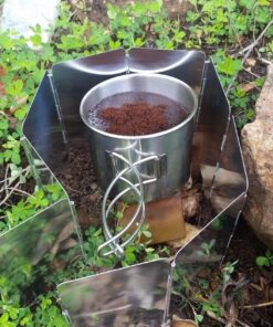 HIGHROCK Lightweight Compact Folding Camp Stove Windscreen 40 81w0llSSN6L