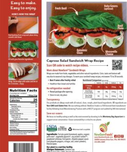 Alternative view of NewGem Sandwich Wrap - Tomato 6 Wraps