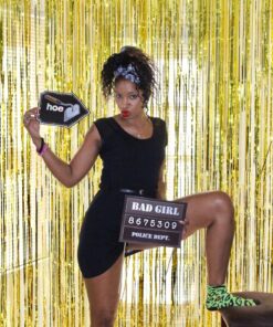 amscan 270099 Let's Party Photo Fun Signs Game Game Collection 1 piece Party Accessory, Multicolor, 6 1/2" x 7 1/2" 7 81w27WIuTmL