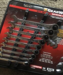 Gearwrench 20-Piece Ratcheting Wrench Set, SAE and Metric # 35720 33 81w2hWRZ08L