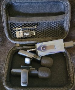 BZXZB Wireless Microphone for Camera/Computer/Laptop/MacBook/Phone, Professional Lavalier Lapel Mic for Video Recording, YouTube, Vlog, Tiktok, Interview K35 24 81w4ynxX0qL