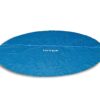 INTEX 28011E Solar Pool Cover: For 10ft Round Easy Set and Metal Frame Pools – Insulates Pool Water – Reduces Water Evaporation – Keeps Debris Out – Reduces Chemical Consumption 10 ft 37 81w5lPj7CcL