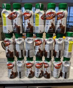 BOOST High Protein Balanced Nutritional Drink, Rich Chocolate, 8 Ounce Bottle (Pack of 24) 38 81w5uWfFSrL