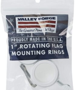 Valley Forge Flag 1-Inch Diameter Rotating Mounting Rings, 2-Piece - 28219 16 81w93KssbML