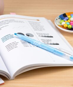 Pilot, FriXion Light Pastel Erasable Highlighters, Chisel Tip, Pack of 5, Pastel Blue, Pink, Yellow, Green & Purple. 5-Pack 29 81w97eU2csL