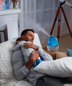 AquaOasis™ Cool Mist Humidifier (2.2L Water Tank) Quiet Ultrasonic Humidifiers for Bedroom & Large room - Adjustable -360 Rotation Nozzle, Auto-Shut Off, Humidifiers for Babies Nursery & Whole House Humidifier (Large) 26 81wA3iFcWJL