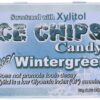 ICE CHIPS Candy Hand Crafted Tin, Wintergreen, 1.76 Ounce