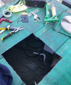 REXBETI Double Headed Sheet Metal Nibbler, Drill Attachment Metal Cutter with Extra Punch and Die, 1 Cutting Hole Accessory and 1 Step Drill Bit, Perfect for Straight Curve and Circle Cutting (Gold) 30 81wCI6Vp1TL