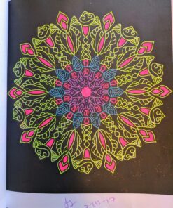Glowing Mandalas: Coloring Book for Adults 61 81wD0ECyjnL