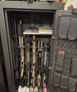 Hold Up Displays - Gun Rack and Rifle Storage Holds 6 Winchester Remington Ruger Firearms and More - Heavy Duty Steel - Made in The USA 1 Pack 37 81wDd3iKisL