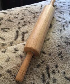 Farberware 5215807 Classic Wood Rolling Pin, 17.75-Inch, Natural Classic Rolling Pin 36 81wHBLPAL