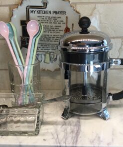 Gohh Long Handle Spoons 7.2 Inch: Latte Machiatto, Tall Iced Tea, Ice Cream Sundae, Coffee, Tea, Cocktail or Hot Chocolat Stirring Longdrink Spoons, Set of 6 Green, Blue, Pink 34 81wKTqIKfDL