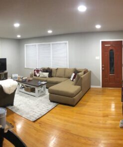 TORCHSTAR 6 Inch Slim Recessed Lighting with Junction Box, Basic Series Ultra Thin LED Recessed Light 5000K Daylight, 12W 1000LM Dimmable LED Downlight, ETL & Energy Star, Pack of 6 Daylight (5000K) 57 81wKpWlZloL 1