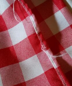LinenTablecloth 60 x 102-Inch Rectangular Tablecloth Red & White Checker 30 81wLGM5ljwL