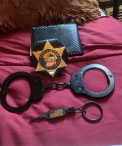 VIPERTEK Double Lock Steel Police Edition Professional Grade Handcuffs (Black) 19 81wNMJv2vrL