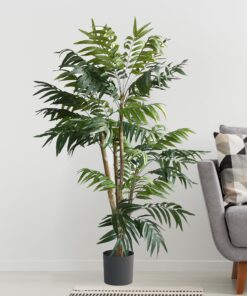 Pure Garden 50-10004 5 Foot Tropical Palm Artificial Tree, 30x30 , Green Tropical Palm Tree 13 81wOsPKKNlL