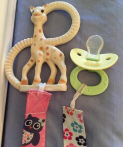 Liname Neutral Pacifier Clip - 3 Pack Pacifier Clips for Boys & Girls - Binky Holder Soothie Paci Clip Binkie Clip - Unisex Pacifer Clip - Baby Pacifier Clip and Pacifier Holder Spring Flowers 26 81wPqf8DY7L